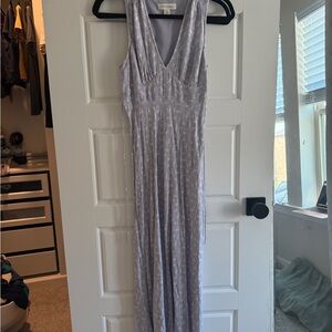 Lavender Sleeveless Maxi Dress